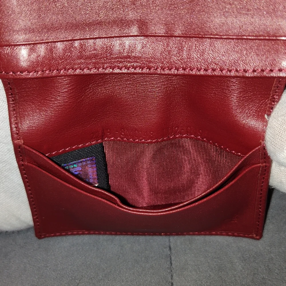 EUC FENDI ZUCCA COMPACT WALLET
